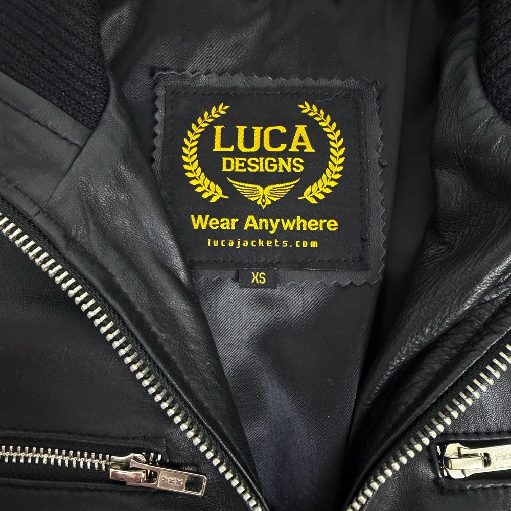 Luca Designs Naruto Shippuden Uzumaki Real Leather Jacket XS - Picture 9 of 13